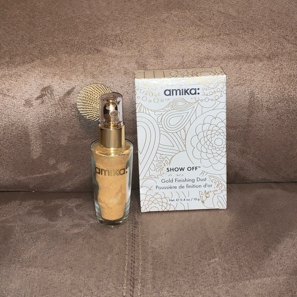 Amika Show Off Gold Finishing Dust - .4 Oz. - Picture 1 of 3